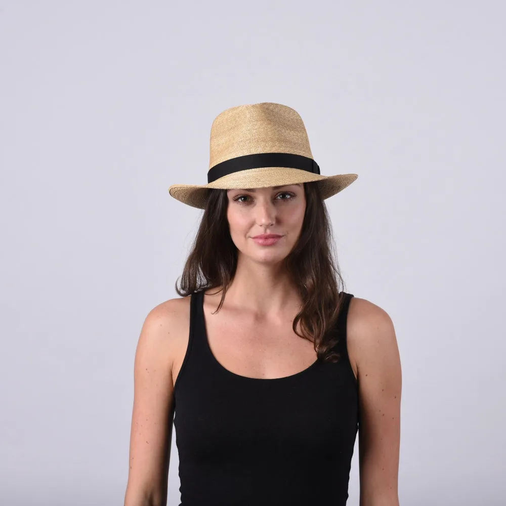 Peter Beaton Sankaty Hat - Leghorn Straw