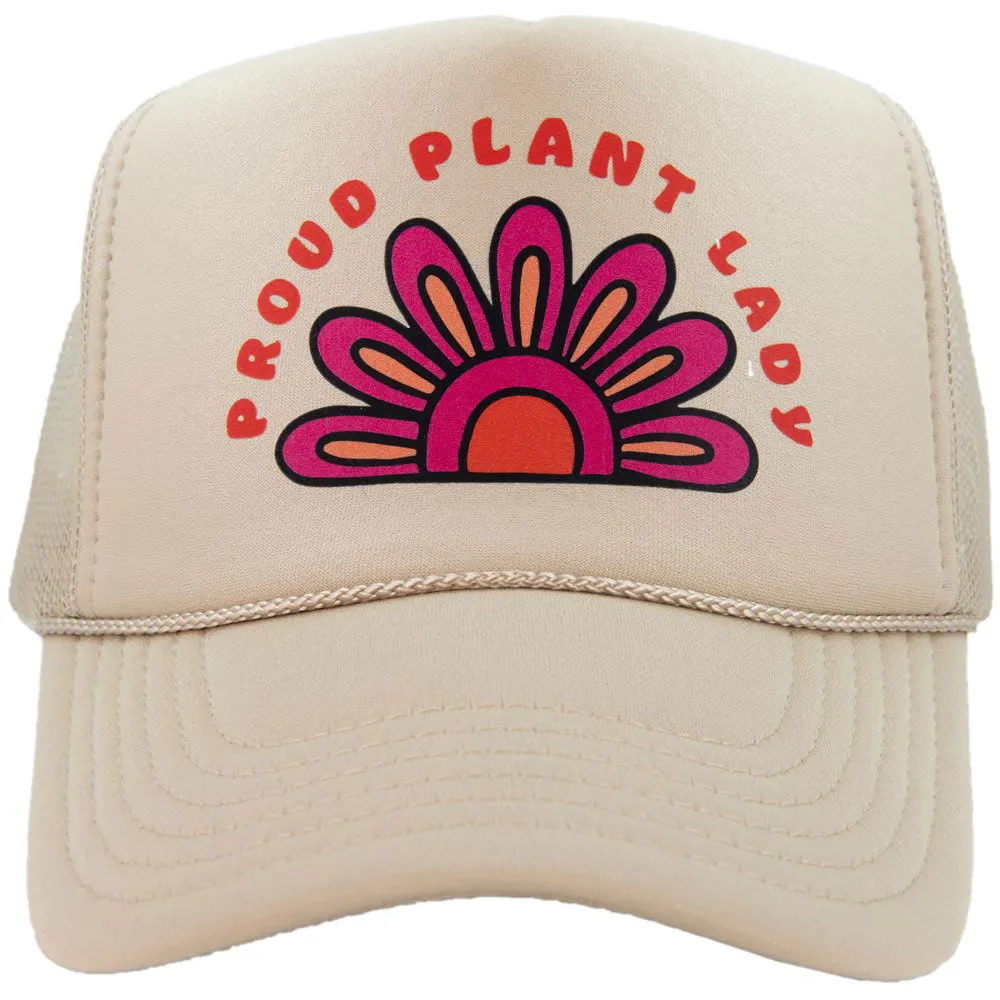 Proud Plant Lady Wholesale Cute Foam Trucker Hat