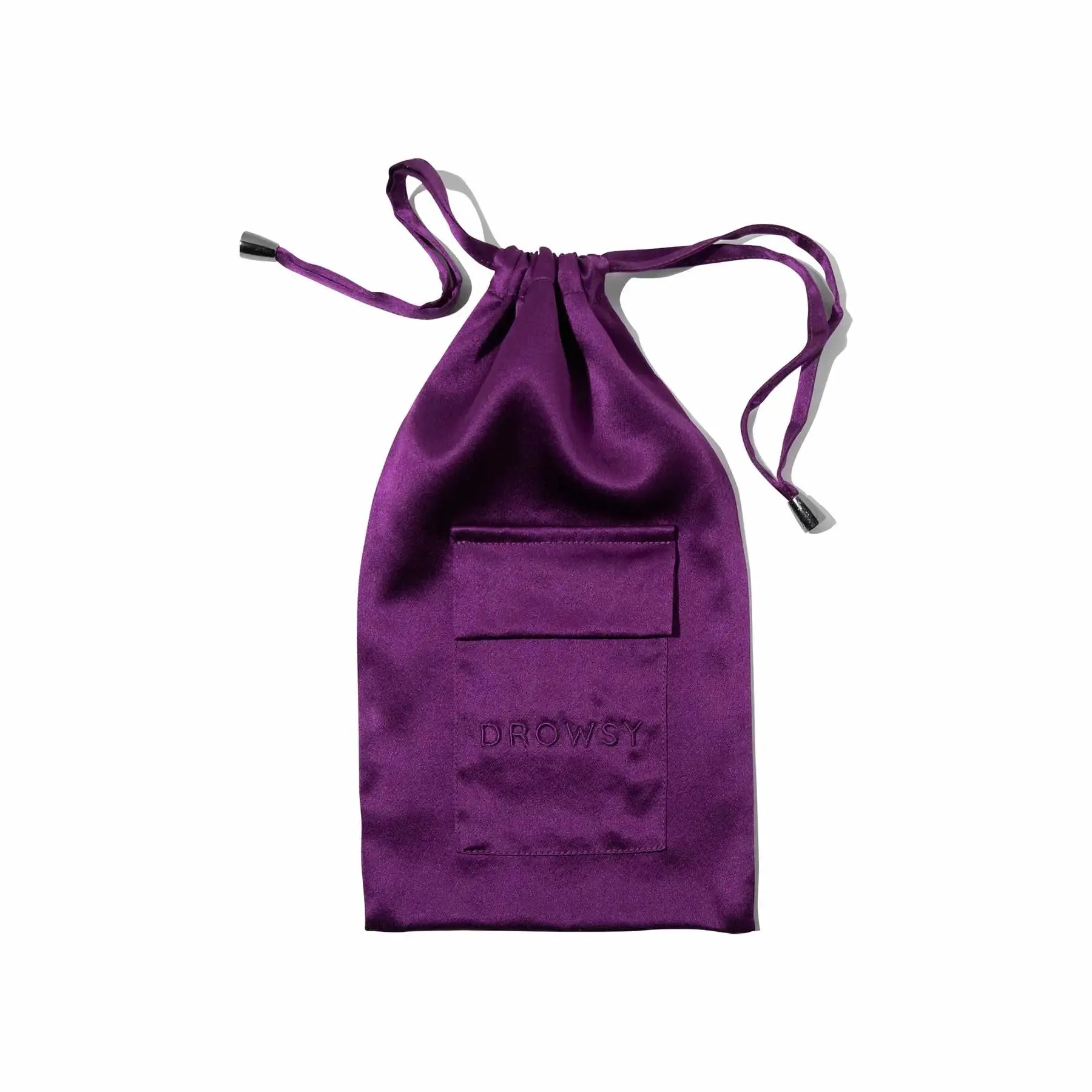 Purple Martini Silk Carry Pouch