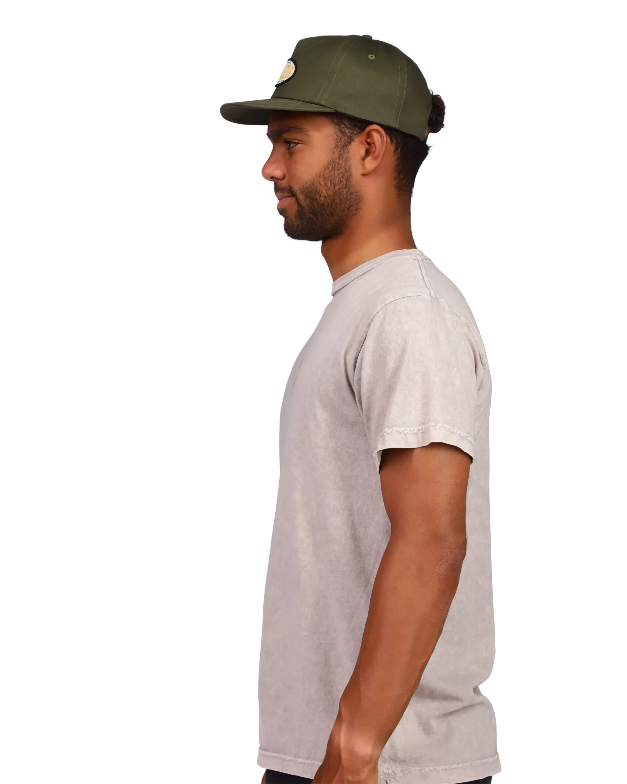 Retro Hat - Army Green