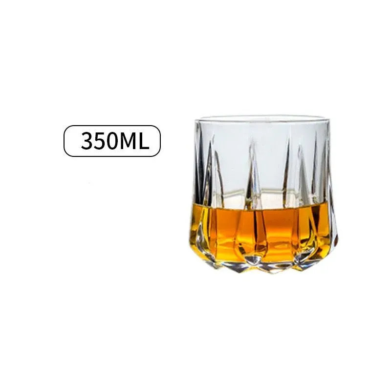 SALVADOR WHISKEY GLASS SET OF 6   FREE PEG MEASURE