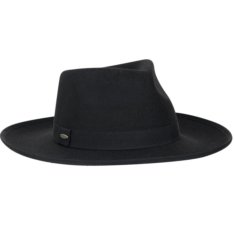 Scala Dillane Women's Fedora with Underbrim Accent