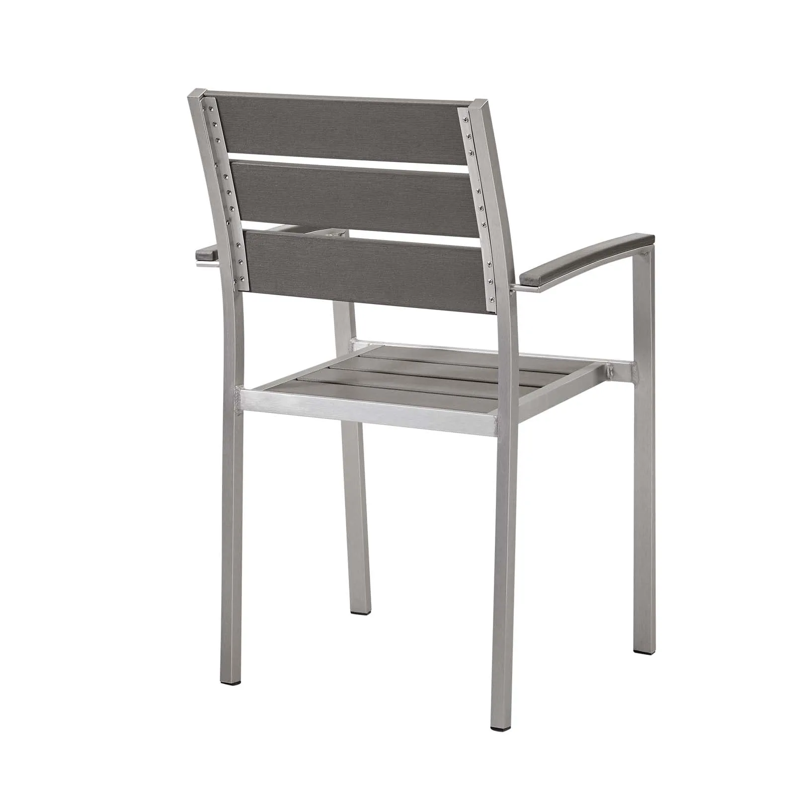 Shore Outdoor Patio Aluminum Dining Armchair by Modway