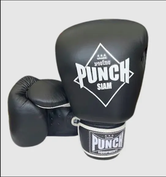 SIAM PUNCH LEATHER MUAY THAI GLOVES