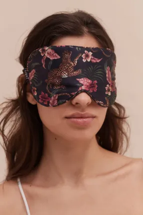 Silk Eye Mask Soleia Print