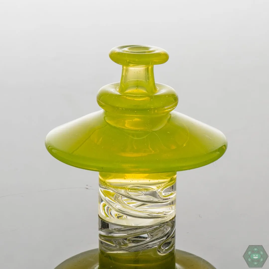 Simpal Glass Spinner Cap – Sleek Design for Smooth Vapor Control