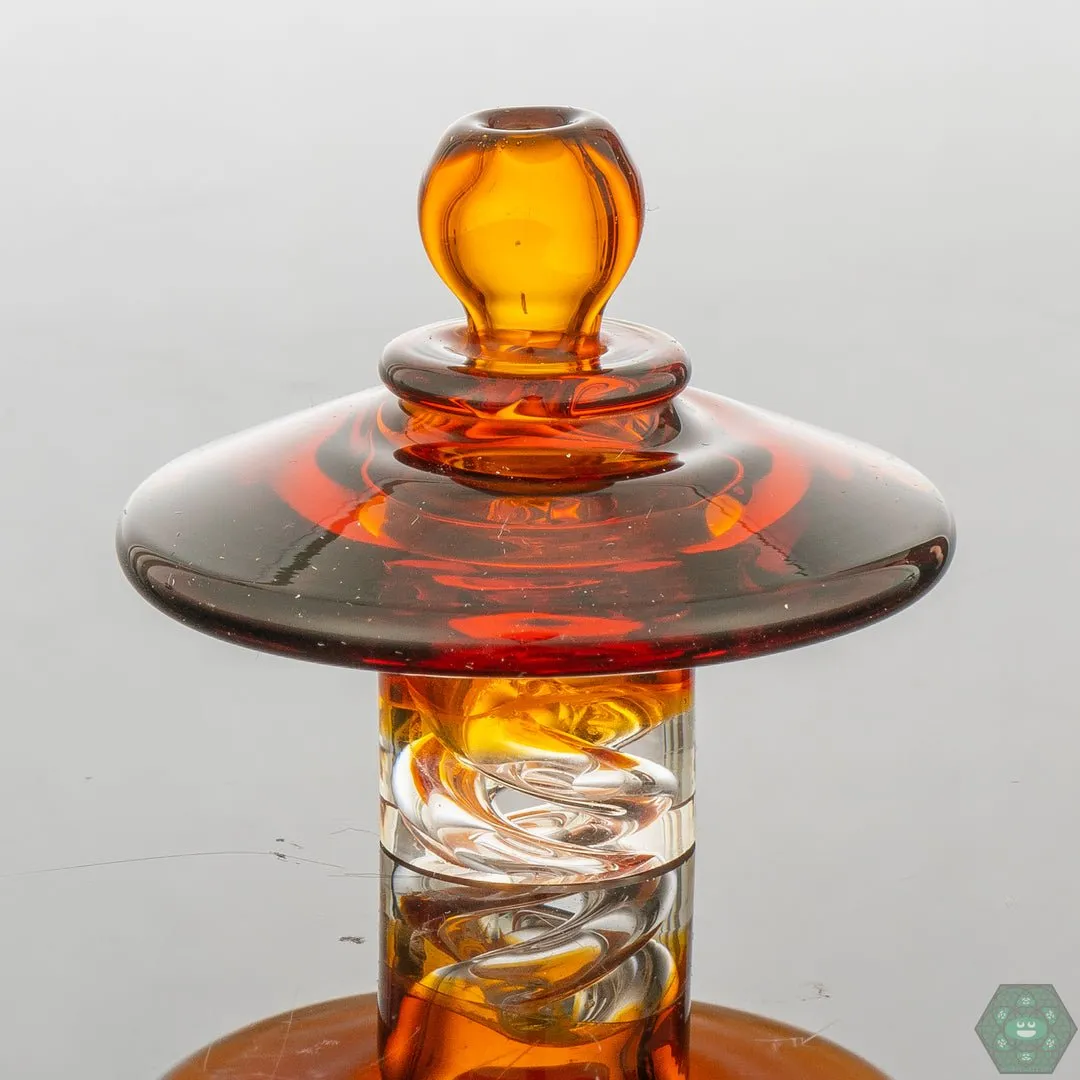 Simpal Glass Spinner Cap – Sleek Design for Smooth Vapor Control