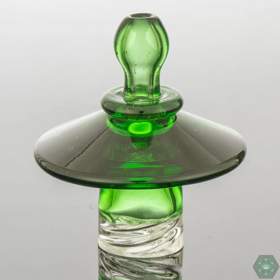 Simpal Glass Spinner Cap – Sleek Design for Smooth Vapor Control