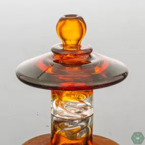 Simpal Glass Spinner Cap – Sleek Design for Smooth Vapor Control