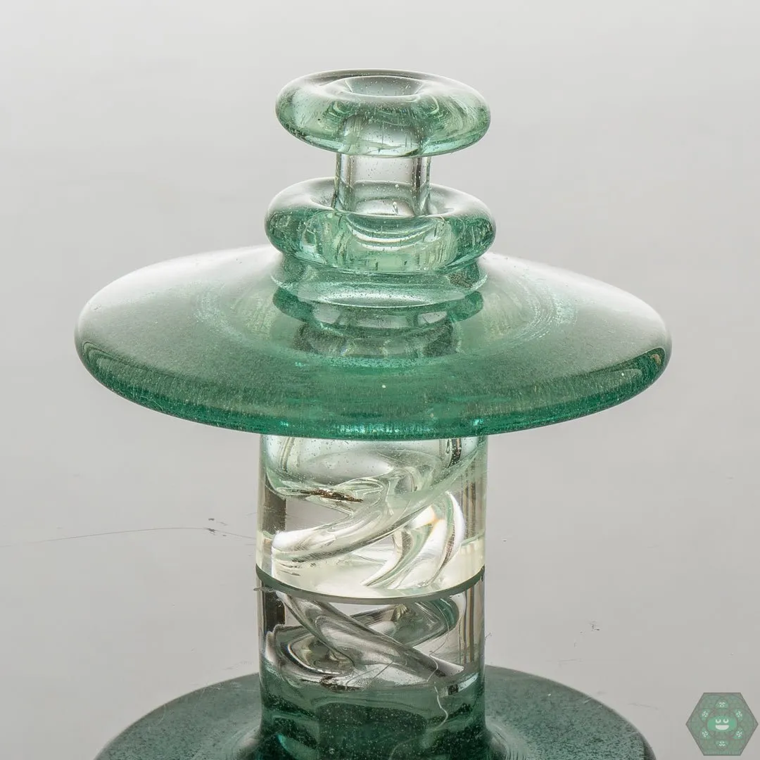 Simpal Glass Spinner Cap – Sleek Design for Smooth Vapor Control