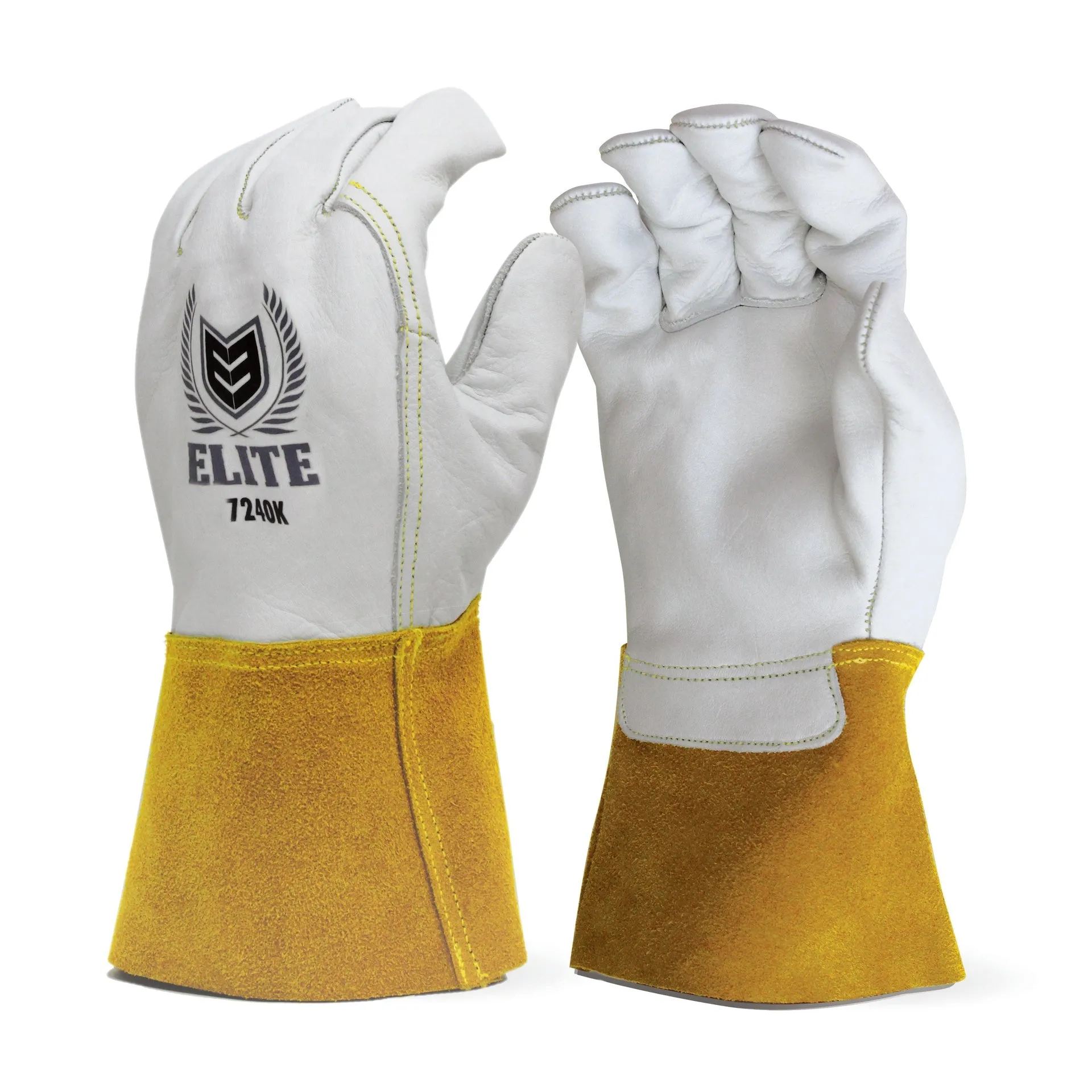 Single Pair - Top Grain Goatskin MIG/TIG Leather Welding Gloves