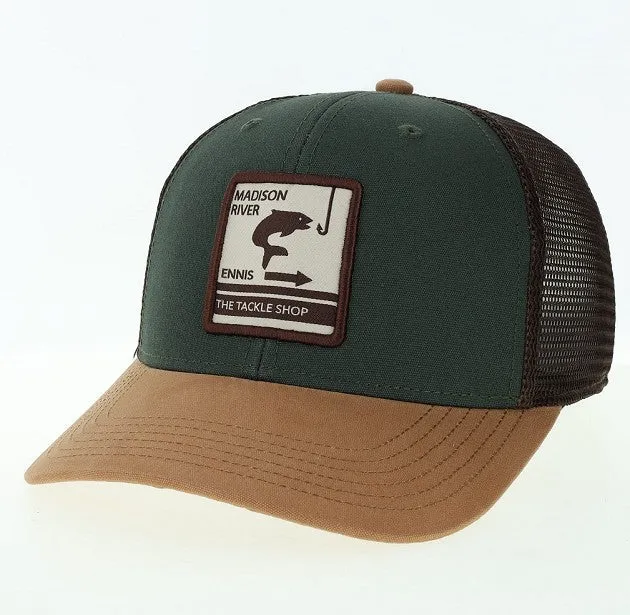 The Tackle Shop Fishing Access Sign "MPS" Mid Pro Snapback Trucker Hat