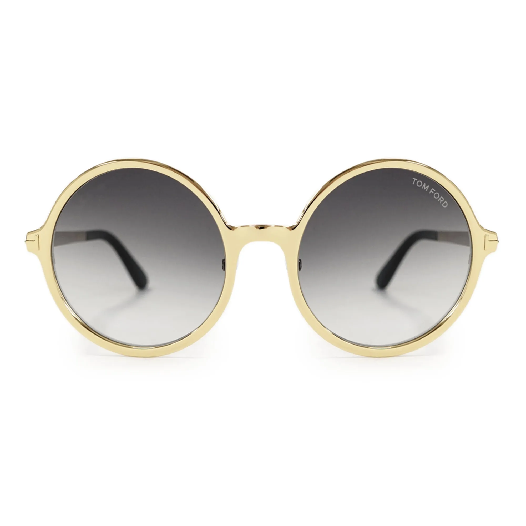 Tom Ford Ava-02 Round Sunglasses Gold FT0572 28B