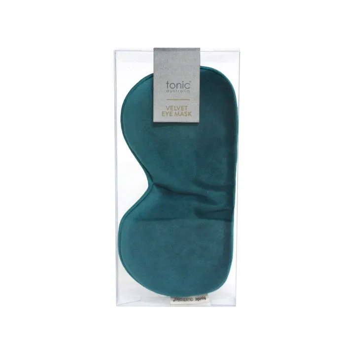 Tonic - Luxe Velvet Eye Mask - Teal