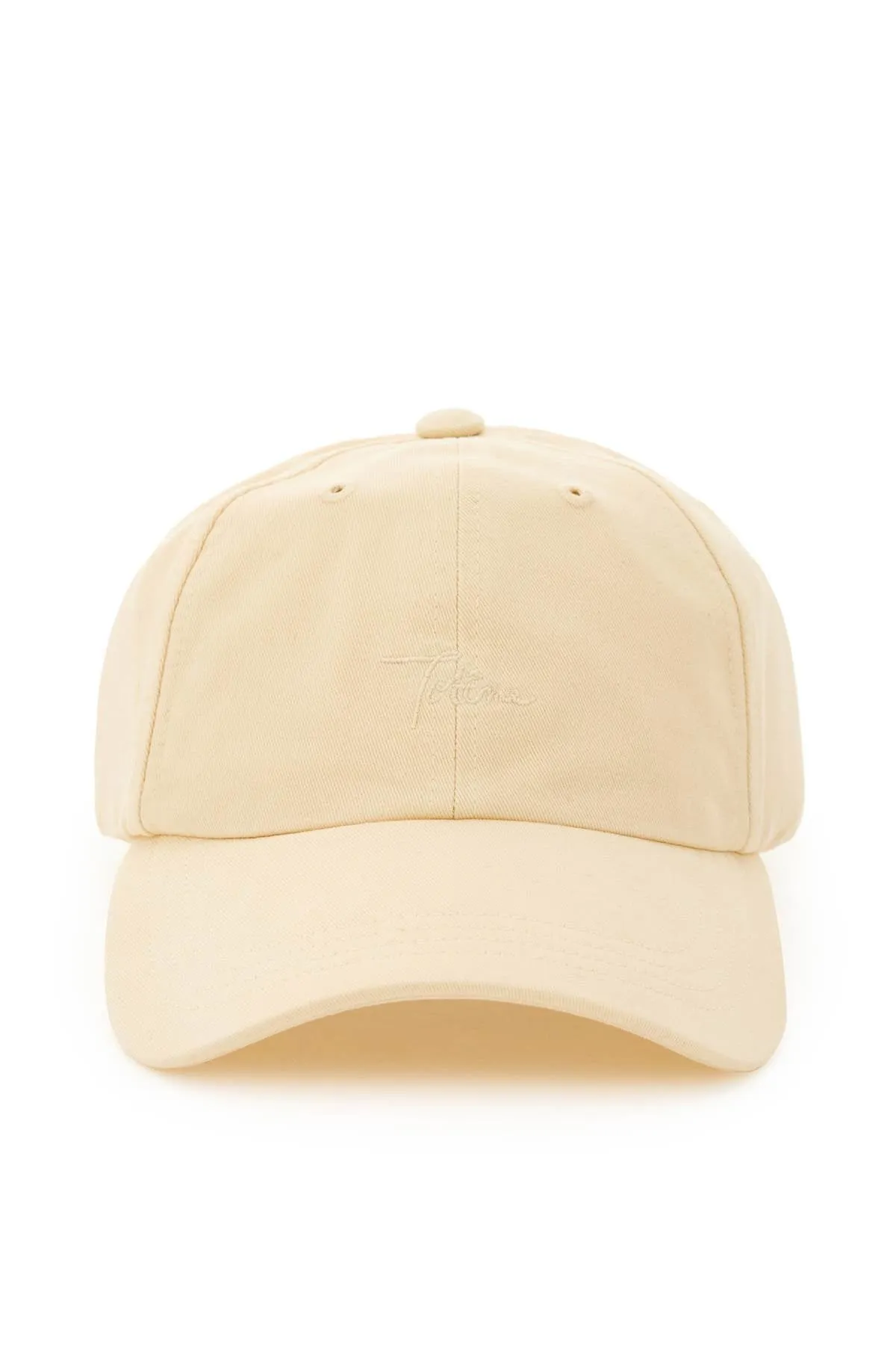 Toteme baseball cap with embroidery