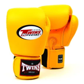 Twins Boxing Gloves - Yellow