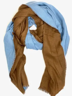 Two Tone Scarf Cashmere Blend