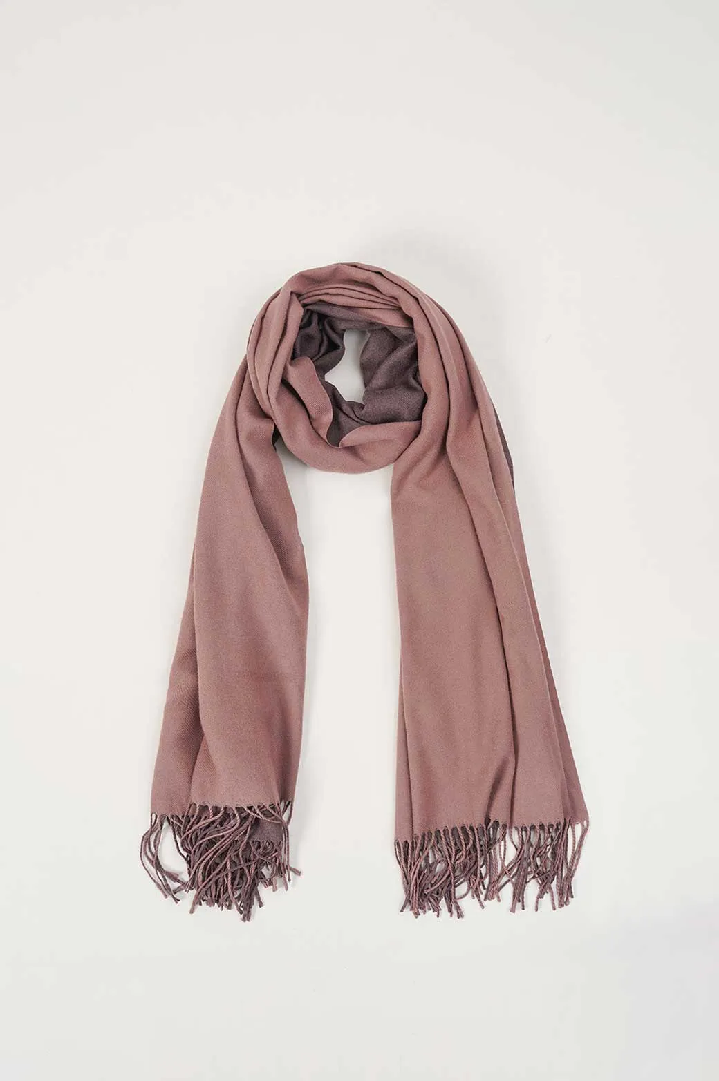 TWO-TONE SOFT SCARF