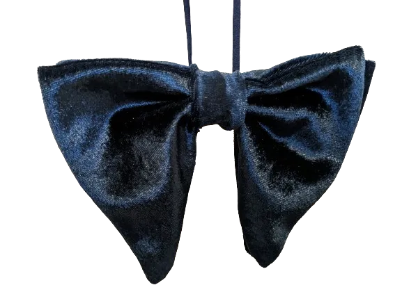 Velvet bowtie