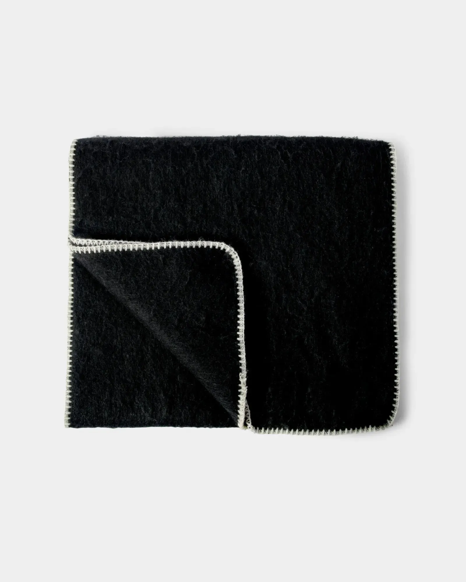 Whipstitch Scarf - Black