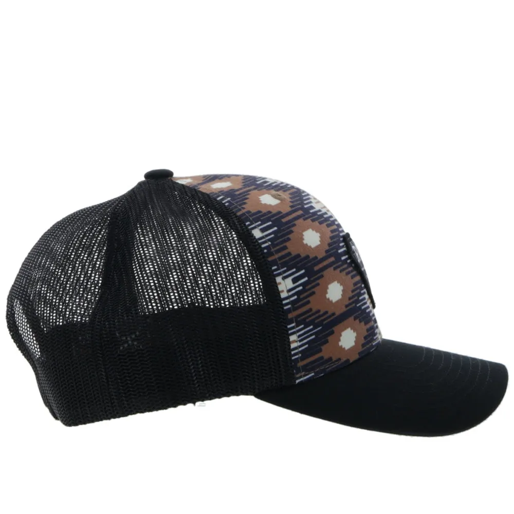 Youth RLAG Cream/Tan/Black Aztec Pattern Hat