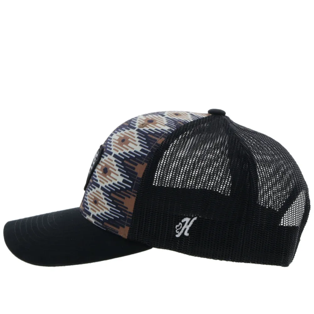 Youth RLAG Cream/Tan/Black Aztec Pattern Hat