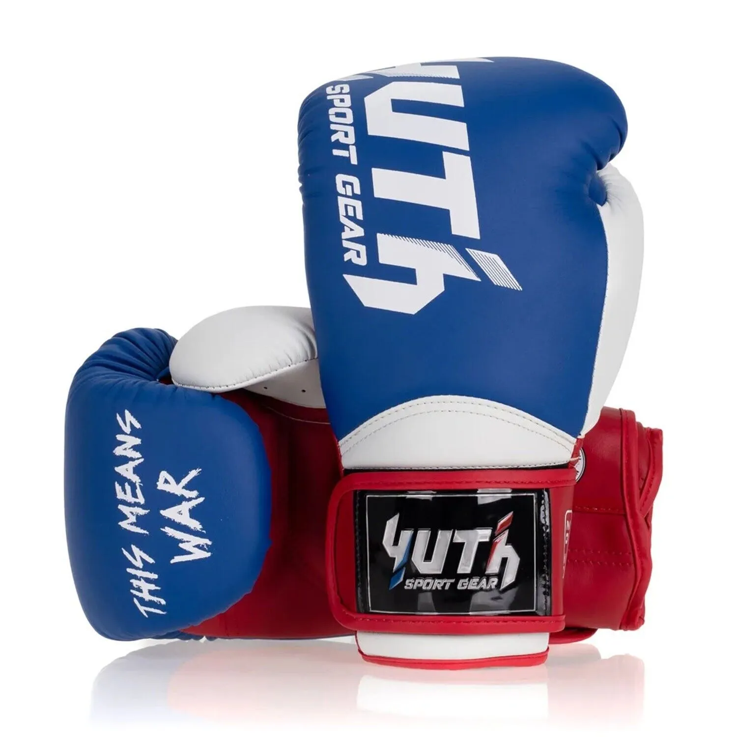 Yuth Supportive Leather Muay Thai Boxing Gloves Adult